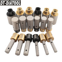 DT-DIATOOL 1pc Vacuum zed Diamond Finger Bits M14 Connection Grinding Cutter for Tile Ceramic Porcelain Marble Dia 102025mm