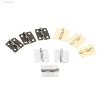 ☫™✁ 10 Pcs 18x16mm Vintage Door Cabinet Luggage Hinges Jewelry Wood Box Hinge Furniture Decor with Screws Antique Bronze/Silver/Gold