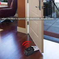 【CW】 Door Stop Alarm Anti theft Security System Stopper Block Hotel Dormitory Safety V2H8