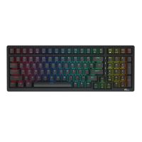 RK98 Royal Kludge Wireless Mechanical Keyboard with 98keys Gaming RGB Backlit Tri-mode Bluetooth 2.4G Hot Swappable