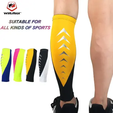 Colorful Neon Athletic Sport Compression Leg / Calf Sleeves in 4