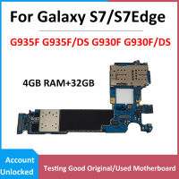 Penggantian Imei Bersih เมนบอร์ด Asal untuk Samsung Galaxy S7 G930F ขอบ G930FD G935F G935FD Kilang Membuka Kunci Papan Logik