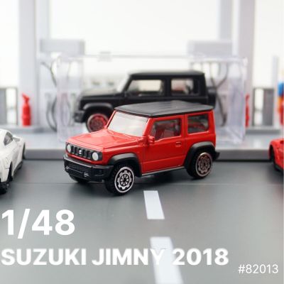 1/48 SUZUKI Jimny 2018 Macchinina, SUV Fuoristrada Moo Di Veicolo, Collezione Di Metallo Pressofuso A Ruota Libera, Regalo Per Ragazzo Con Espositore