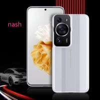 สำหรับ Huawei P60โปรป้องกันเลนส์กล้องอิเล็กโทรเพลทดีไซน์หรูหราพอร์ชทำให้ผิวสัมผัสเคสโทรศัพท์กันกระแทก