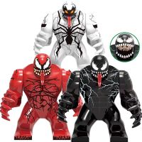 【CW】 1pcs Big Size Venom Carnage Heros Building Blocks Bricks Mini Action Figures Series Educational Assembly Toys Birthday gifts