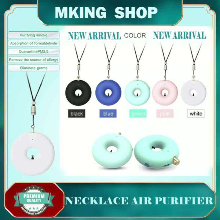 Wearable Negative Ion,Portable Negative Ion Generator Necklace For Purifying Around The Body Smoke,Peculiar Smell, Shape Fashion And For Party,Sports,Outdoor,Home Mini Anion