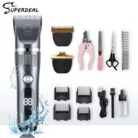 New Dog Hair Clippers Electric Dog Cat Clipper Shaver Grooming Kit (Pet/Cat/Dog/Rabbit) Haircut Trimmer Tool Set Rechargeable