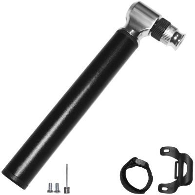 Mini Bike Pump 300 PSI, Frame Fits Presta and Schrader, Accurate Fast Inflation, Mini Bicycle Tyre Pump for Bicycle