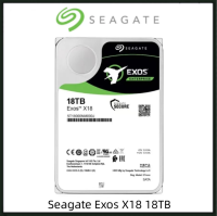 Seagate Exos X18 18TB ST18000NM000J 7200 RPM SATA 6Gb/s 3.5" CMR Enterprise Internal Hard Drive HDD