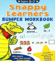 Plan for kids หนังสือต่างประเทศ Snappy Learner Bumper Workbook Ages 5-7 ISBN: 9780857266132