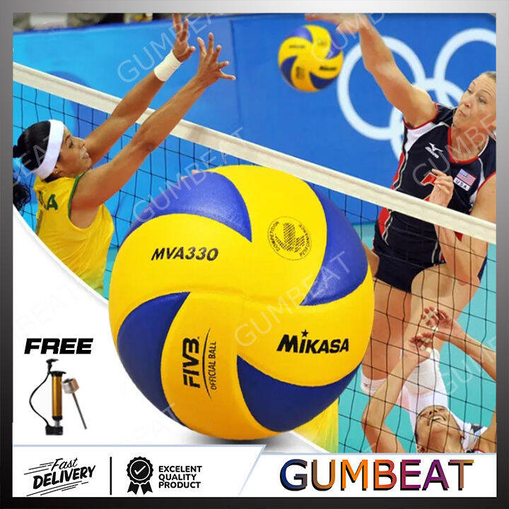 Original Mikasa Volleyball MVA300 V330 FIVB Official Game Ball PU