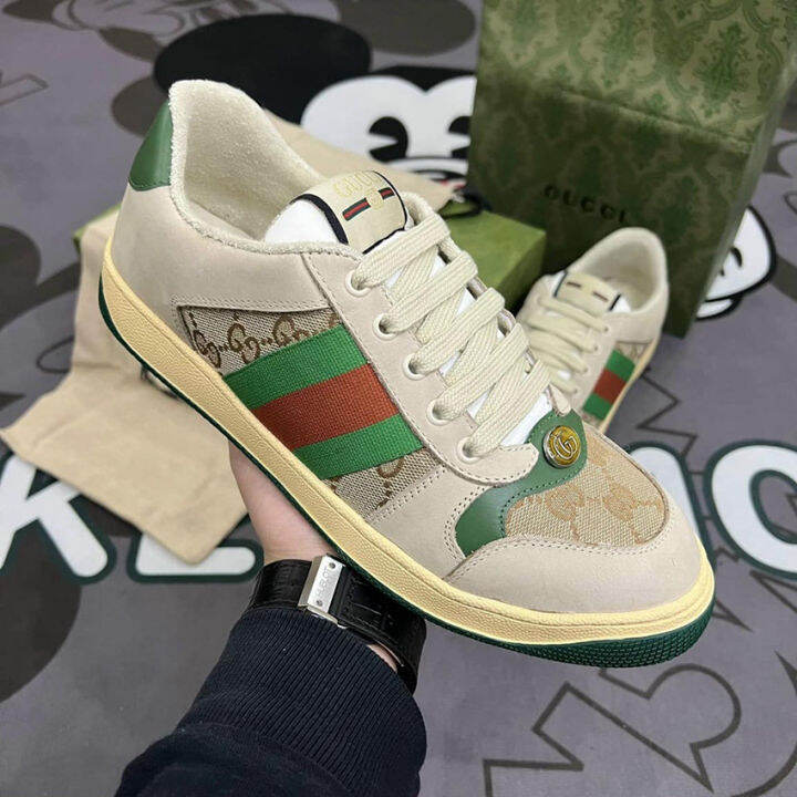 Giày thể thao Gucci SƠN TÙNG, Giày sneaker Gucci nam nữ cao cấp cho nam nữ  nike gucci dior lv 