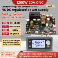 1200W 20A DC ตัวควบคุมแรงดันไฟฟ้าแหล่งจ่ายไฟ CNC ปรับแรงดันคงที่คงที่คงที่ในปัจจุบัน Step-Down Module