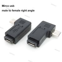 90 Degree Left Right Angled Micro USB female to Male Data Sync Adapter power converter Plug Micro USB 2.0 Connector q1 WDAGTH