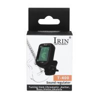 【LZ】✸☎  IRIN T-400 Violino Universal Guitar Tuner Dobrável Rotatable Clip-on Tuner Alta Sensibilidade para Baixo Ukulele Guitar Acessórios