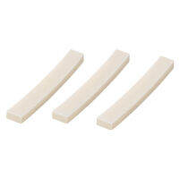 13Pcs Natural Buffalo Bone Guitar Saddle Blank สำหรับกีตาร์คลาสสิกไฟฟ้า