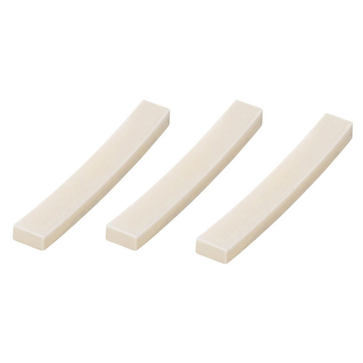 13pcs-natural-buffalo-bone-guitar-saddle-blank-สำหรับกีตาร์คลาสสิกไฟฟ้า