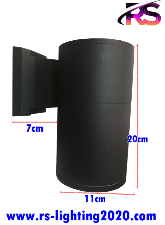 โคมไฟกิ่งผนังภายนอกอาคาร-ติดกำแพนอกบ้าน-sq108-bk-ไม่รวมหลอดไฟ