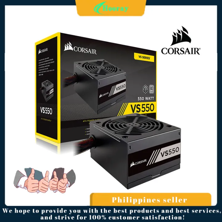 Corsair Vs Series Vs550 550 Watt 80+ White Certified Non-modular Power 