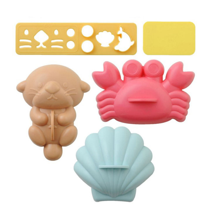 7 Pcs Sushi Maker Tool Set Animal Rice Decorating Mold for DIY