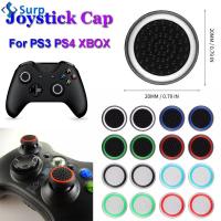 SURP 4pcs ใหม่ อนาล็อก 360 ซิลิโคน อุปกรณ์เสริมคอนโทรลเลอร์ Thumb Stick Grip ฝาครอบจอยสติ๊ก ปกกรณี