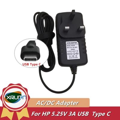 For HP X2 Laptop 210G1 TPN-I123 792584-001 5.25V 3A Tablet AC DC Adapter Charger TPN-LA01 TPN-DA01 TPN-AA01 USB Type C 🚀