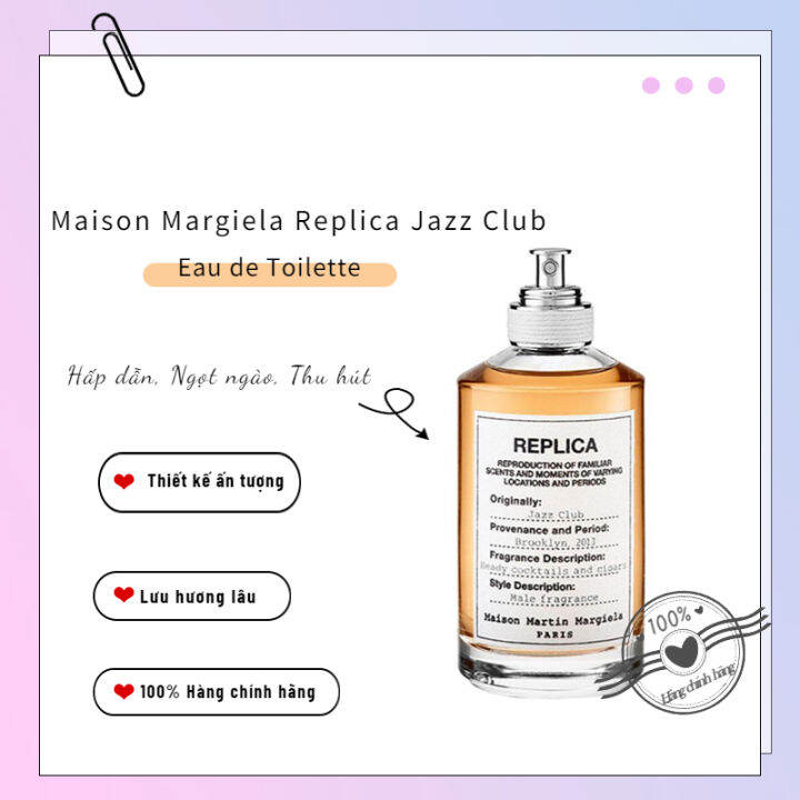 Nước hoa Maison Margiela Replica Jazz Club Eau de Toilette 100ml 