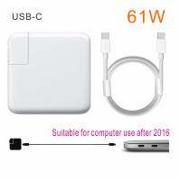 PD Fast charger 61W Type C  USB-C Power adapter 61W for Macbook Pro laptop charger  (white)