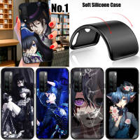 XMX19 Black Butler อ่อนนุ่ม High Quality ซิลิโคน TPU Phone เคสโทรศัพท์ ปก หรับ Huawei Nova 7 SE 5T 4E 3i 3 2i 2 Mate 20 10 Pro Lite Honor 20 8x