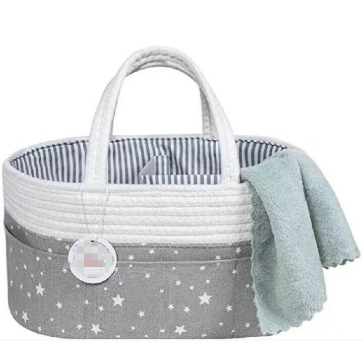 baby-diaper-caddy-3-compartment-infant-nursery-storage-portable-organizer-newborn-gift-for-diapers-amp-grey-star