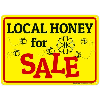 สีน้ำผึ้งท้องถิ่นสำหรับขายพร้อมป้ายวาดลงบนผลิตในสหรัฐโพลีเอทิลีนความหนาแน่นสูงจากซิโก