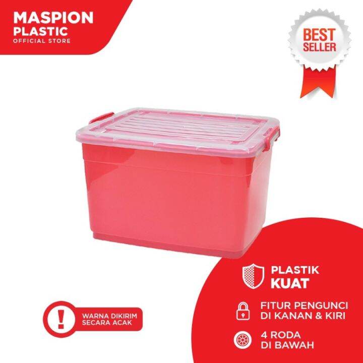 MASPION Container Box Plastik 50 Liter BCC 007 | Lazada Indonesia