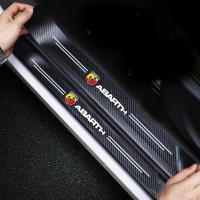 bjh∋  Car Sticker Protector Strip Door Sill Film Abarth 595 500 abarth 124 spider