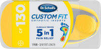 Dr. Scholls Custom Fit Orthotics CF 130 Shoe Sole Insole Inserts