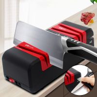 เครื่องลับมีด Knife Sharpeners ไฟฟ้า 50วัตต์ สำหรับไขควงมีดกรรไกรมีด EU/US ปลั๊กไฟฟ้า Fast Sharpener อัตโนมัติเครื่องบดมีดมีด Sharpener