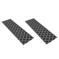 2Pcs Kitchen Mat Kitchen Rug Non-Slip Kitchen Mats Rugs Heavy Duty Comfort Mat for Kitchen, Floor Home