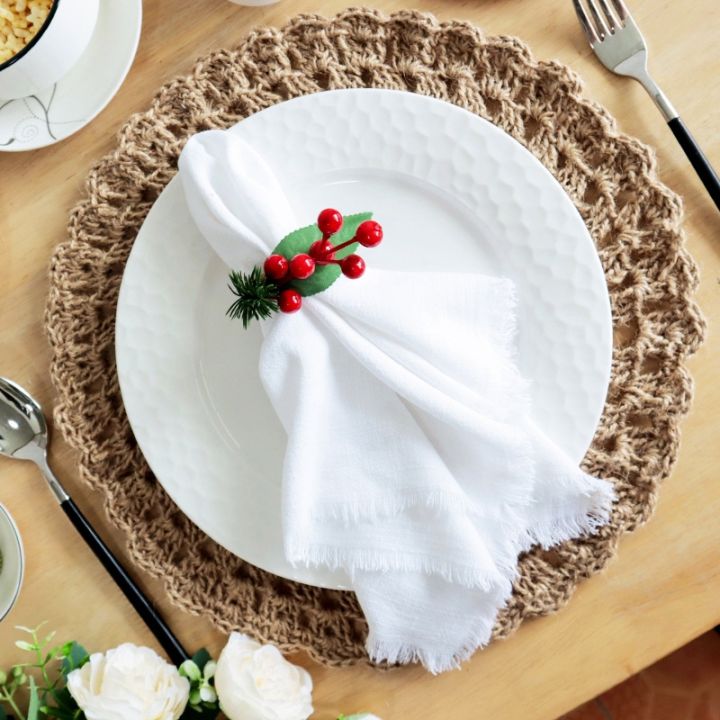 3pcs-set-cotton-linen-napkin-linen-tassel-design-plain-kitchen-towel-fabric-art-tea-towel-cup-wiping-cloth-restaurant-supplies