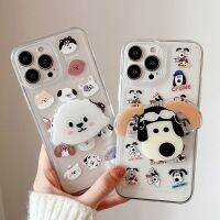 ▩ เคสโทรศัพท์มือถือ TPU กันรอยขีดข่วน กันฝุ่น กันตก ป้องกัน ลายการ์ตูนสัตว์ สําหรับ iPhone 11 14 13 12 Pro Max XR 7 8 Plus