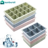 ▬◎❐ 6/15 Grids Silicone Square Shape Ice Cube Mold / Ice Cube Maker Mould DIY Ice Tray