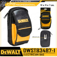 DEWALT กระเป๋า กระเป๋าคาดเอว (รุ่นมีซิป) ช่างก่อสร้าง ขนาด 19 x 11 x 7 ซม. รุ่น DWST83487-1