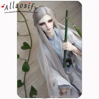 Allaosify Bjd Wig 1PCs Split Length Sraight Hair 1/3 1/4 1/6 1/8 Doll Wig Ancient Chinese Style