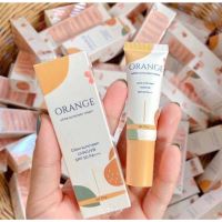 กันแดดส้ม Orange White Sunscreen ? เนื้อบางเบา เกลี่ยง่าย กันนํ้า กันเหงื่อ 10g.