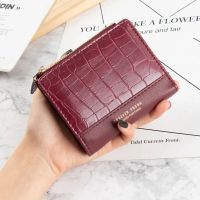 Small Womens Wallet Female Crocodile Pattern Zipper Coin Purses Luxury Designer Card Holder Clutch Ladies Money Bags Handbags