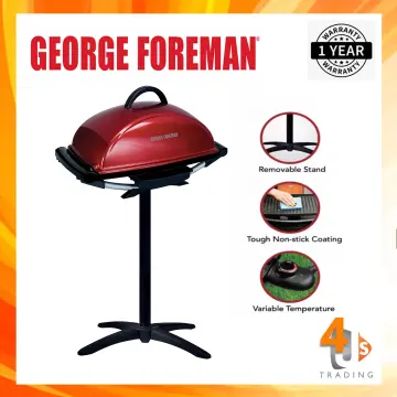 George Foreman 12-Serving Indoor/Outdoor Rectangular Electric