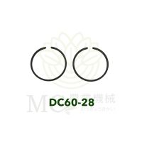 คุ้มสุด!! DC60-28 แหวนลูกสูบ DC600 ขนาด 32 มิล เครื่องตัดแต่งพุ่ม เครื่องตัดแต่งกิ่งไม้