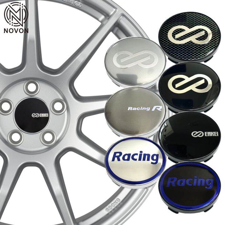 Car modification 1PC 60mm enkei wheel center cap enkei racing emblem
