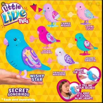 Little Live Pets Bird Pet - Tiara Tweets, Tweeterina - Interactive