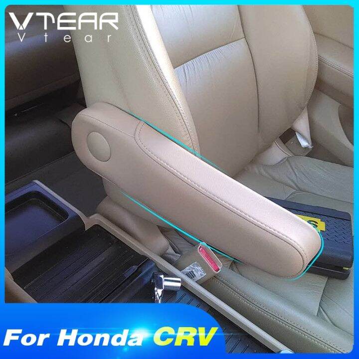 Vtear For Honda Crv Armrest Car Seat Side Pad Arm Rest Cushion Interior