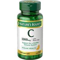 Natures Bounty Vitamin C 1000mg + Rose Hips 100 Caplets