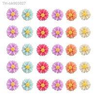 ☬ Push Decorative Pushpins Tacks Daisy Map Thumb Board Flower Pin Bulletin Wooden Thumbtacks Wall Floral Cork Photo Files Cute